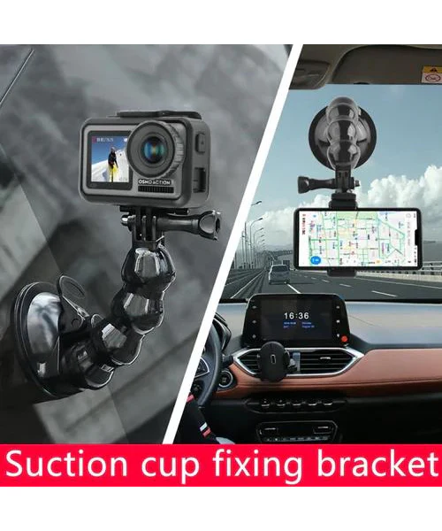 Suction Cup Flex Jaw Mount for Go Pro and Mobile - Image 14