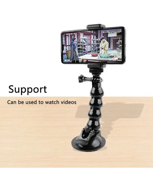 Suction Cup Flex Jaw Mount for Go Pro and Mobile - Image 9