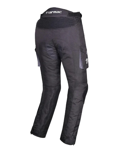 Tarmac Adventure Motorcycle Riding Pants - Black - Image 3