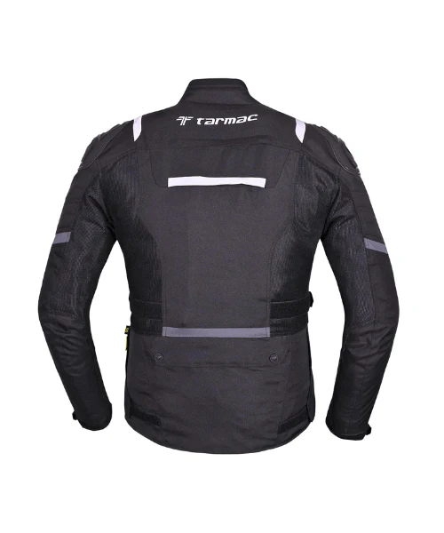 Tarmac Adventure Motorcycle Riding Jacket - Black - Image 4