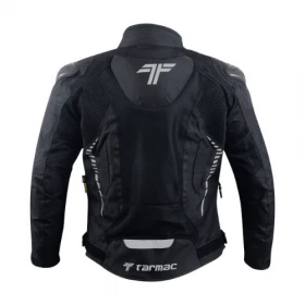 Tarmac Corsa Black Riding Jacket with Safe Tech Protectors - Black - Image 4