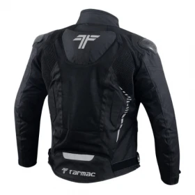 Tarmac Corsa Black Riding Jacket with Safe Tech Protectors - Black - Image 5