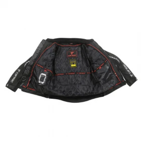 Tarmac Corsa Black Riding Jacket with Safe Tech Protectors - Black - Image 6