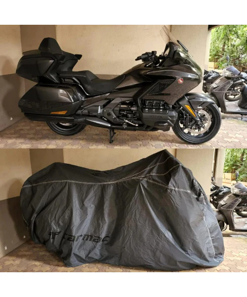 Tarmac Lined Motorcycle Waterproof Heavy Duty Rain Cover - Image 4