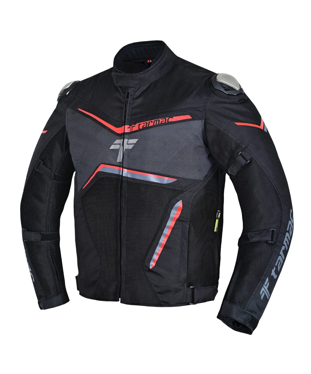 Tarmac Strike Level 2 Riding Jacket - Black Red
