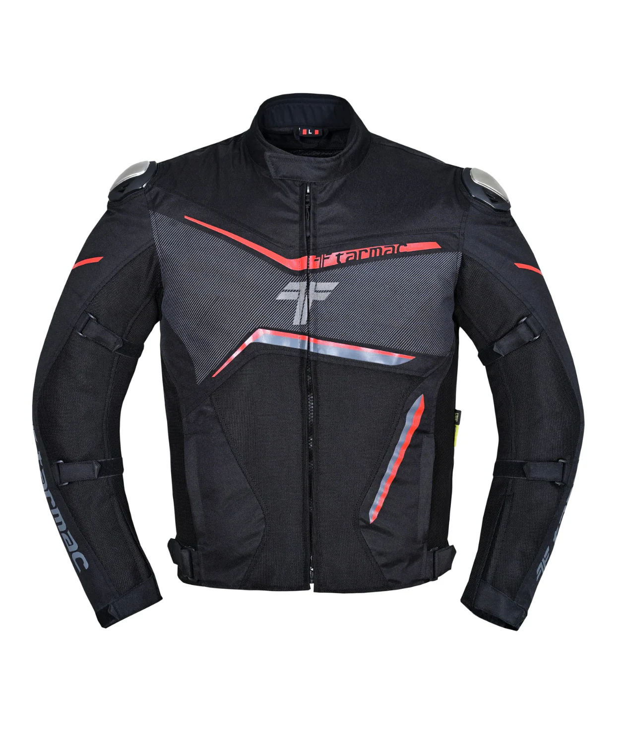 Tarmac Strike Level 2 Riding Jacket - Black Red - Image 2