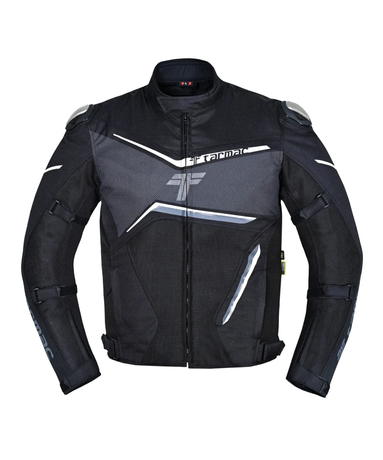 Tarmac Strike Level 2 Riding Jacket - Black White - Image 2
