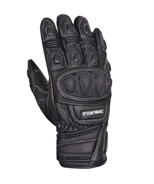 Tarmac Swift Motorcycle Riding Gloves - Black - Image 2