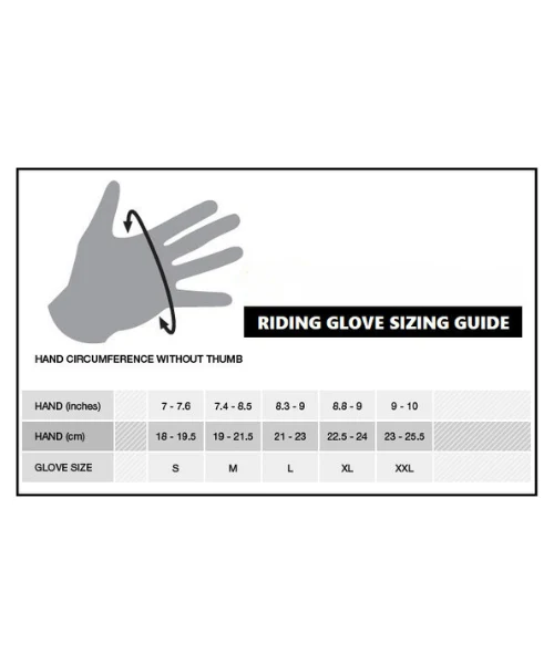 Tarmac Tex II Riding Gloves with Palm Sliders - Red - Image 3