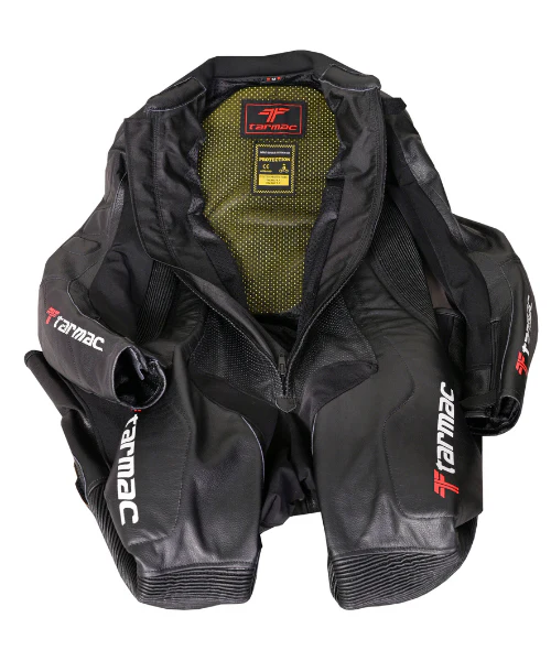 Tarmac Venom Leather 1pc Racing Suit - Black - Image 3