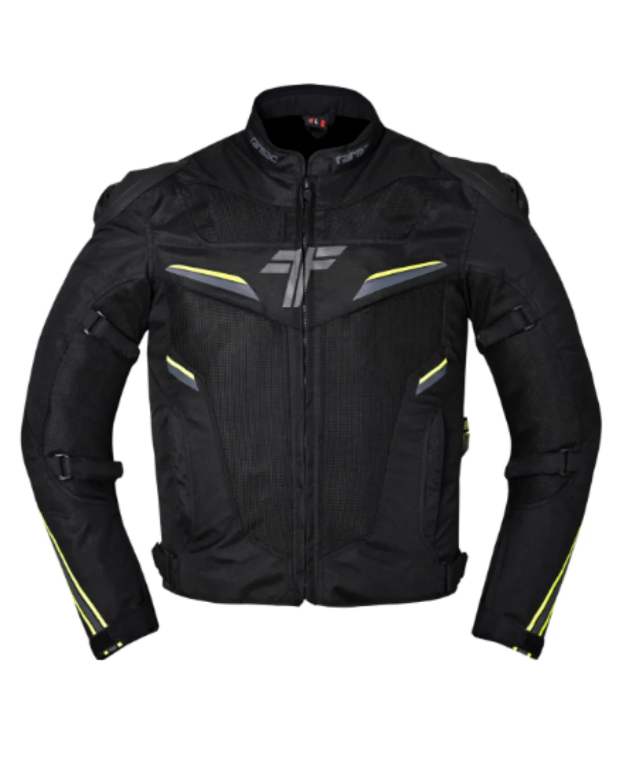 Tarmac Viper Level 2 Riding Jacket - Black Fluorescent