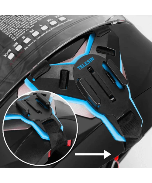 Telesin Helmet Chin Mount for Action Camera - Image 7