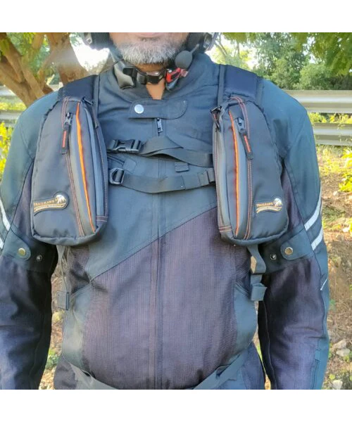 Treknride TrailHawk Chest Bag Set for Backpack - Image 8