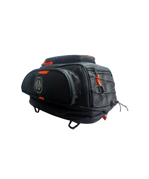 Tryka Gears Ride Mate 2.0 (25 Ltrs) Magnetic Tank Bag - Black Orange - Image 4