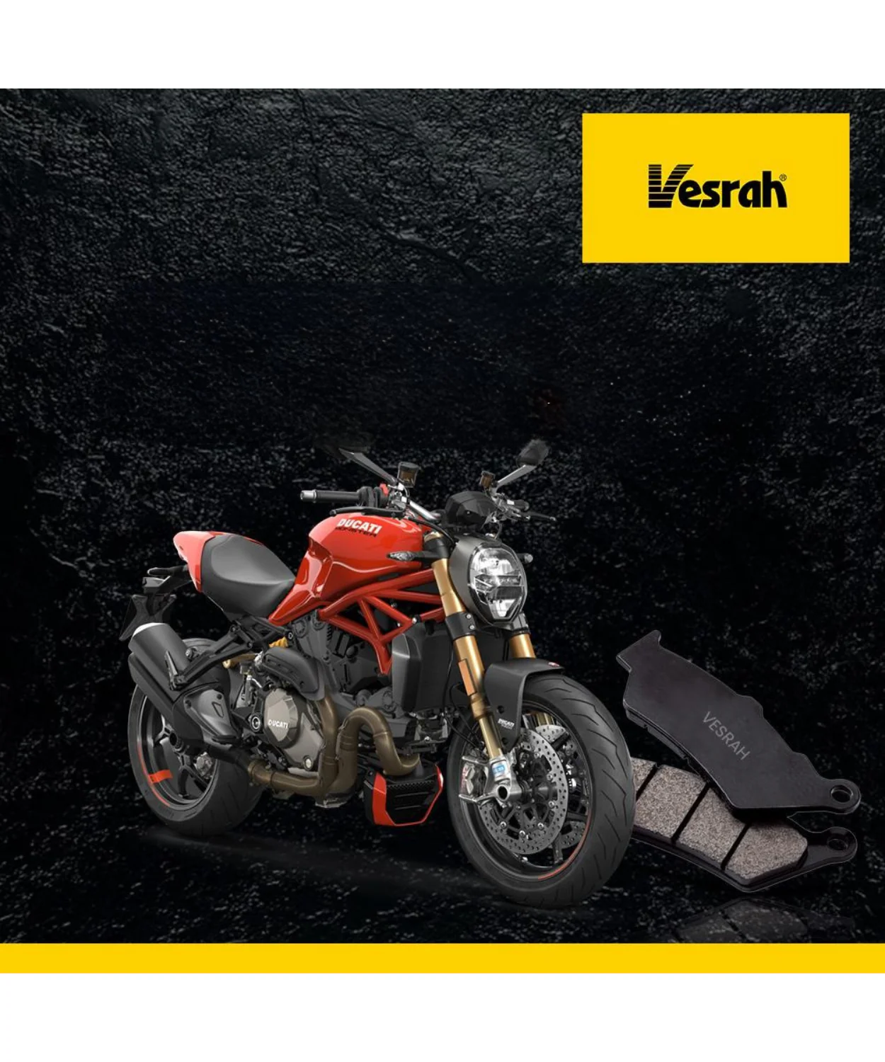 Vesrah Ceramic Brake Pads for Ducati Multistada 1200