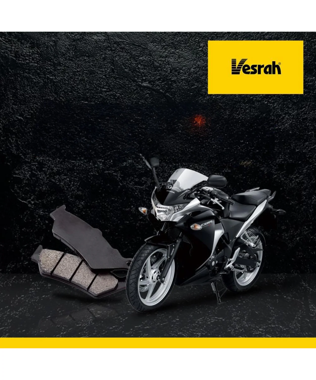 Vesrah Ceramic Brake Pads for Honda CBR 250R