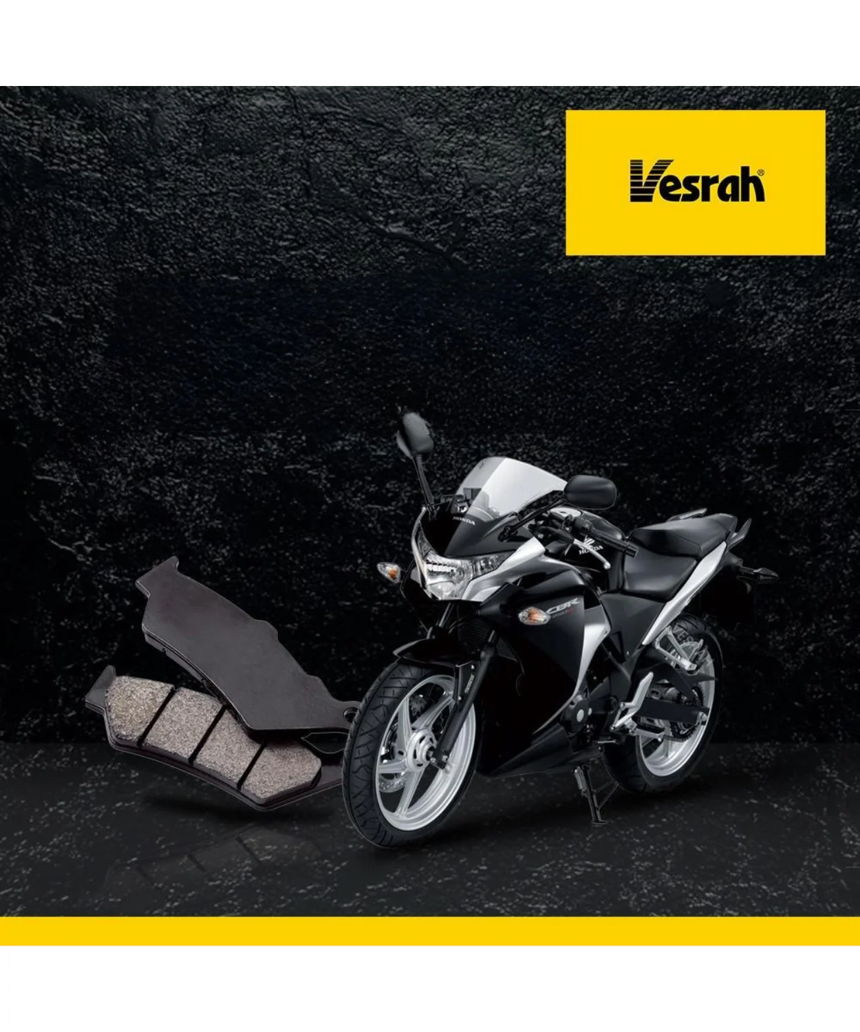 Vesrah Ceramic Brake Pads for Honda CBR 250R