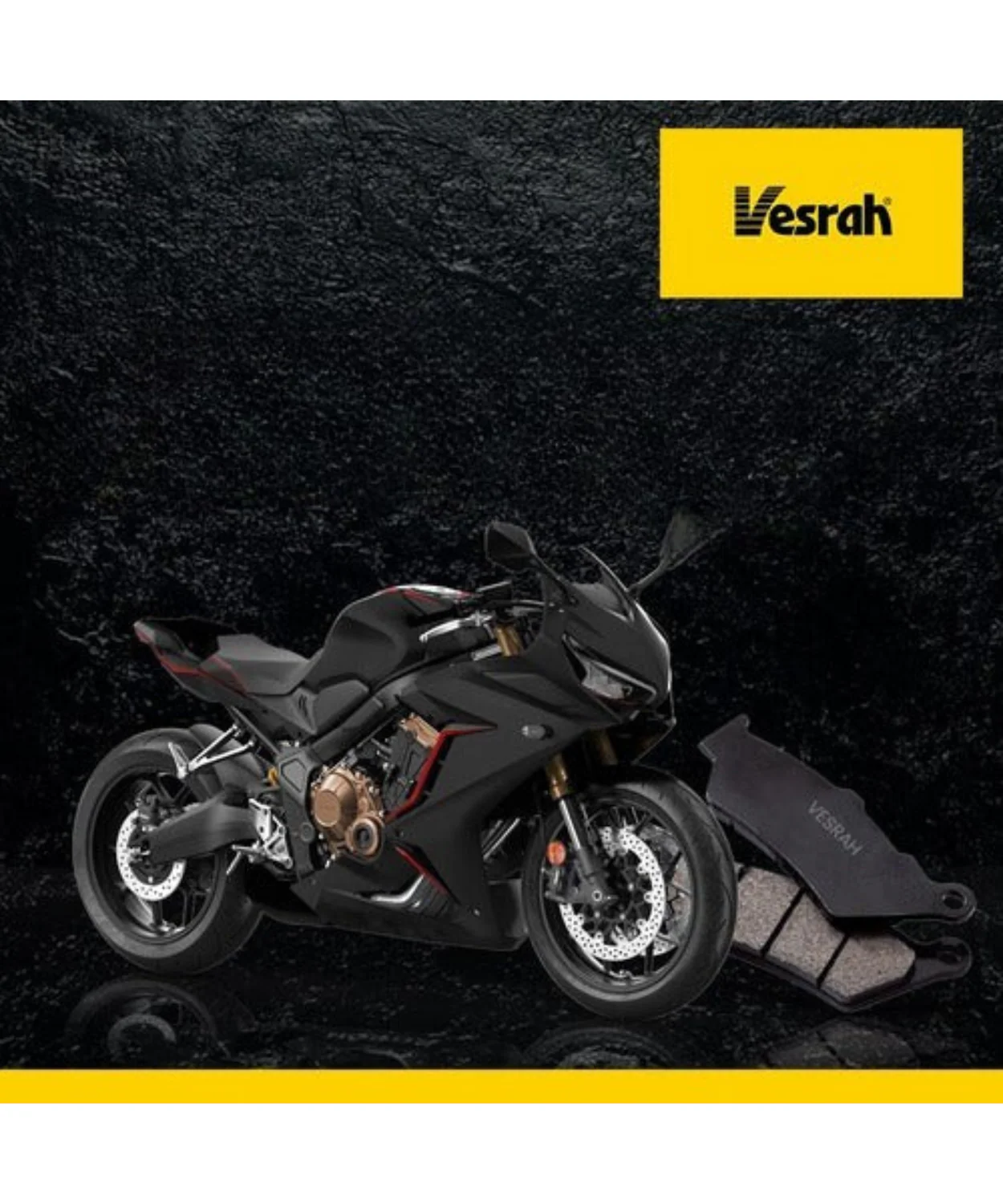 Vesrah Ceramic Brake Pads for Honda CBR 650
