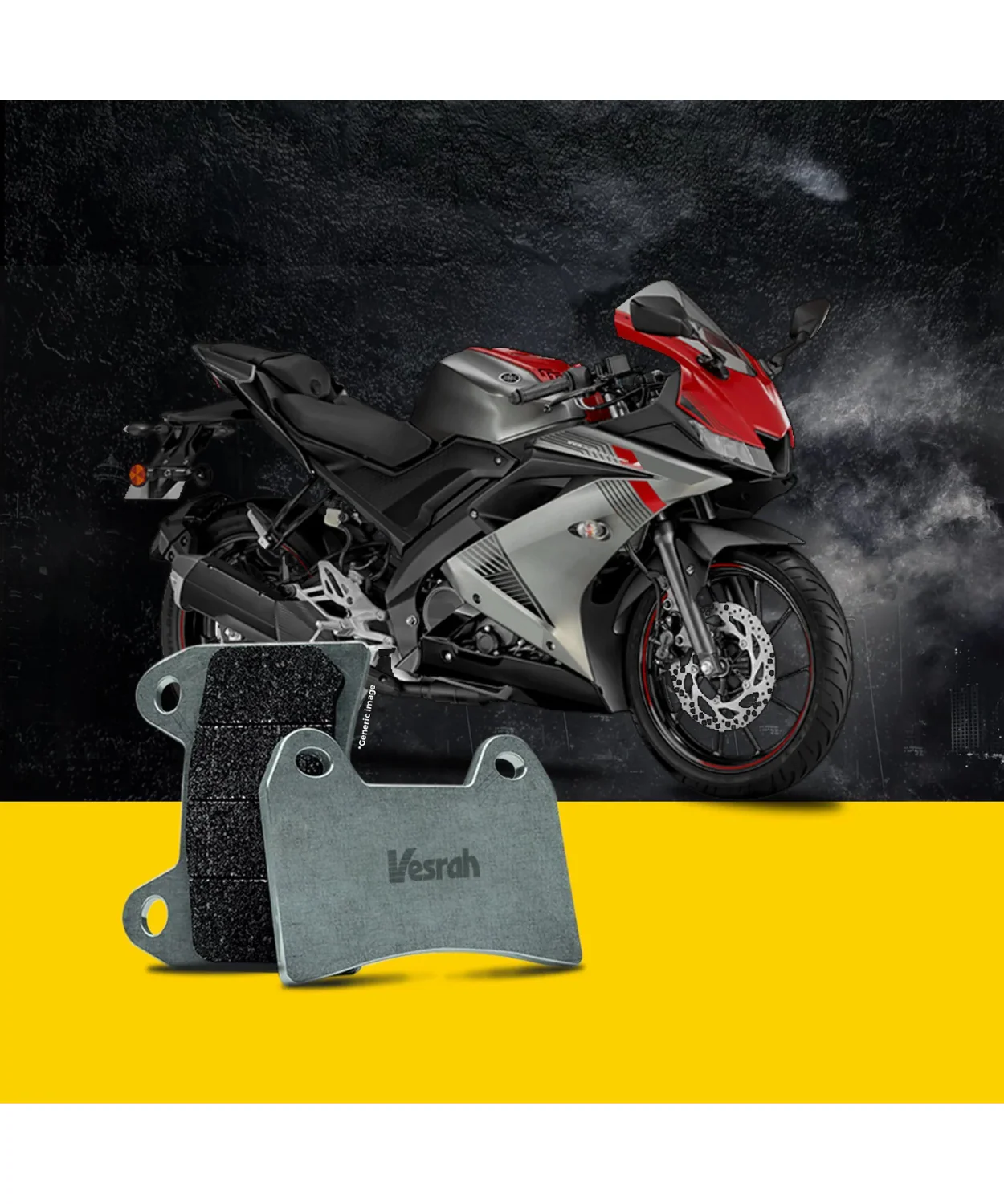 Vesrah Ceramic Brake Pads for Yamaha R15 V3