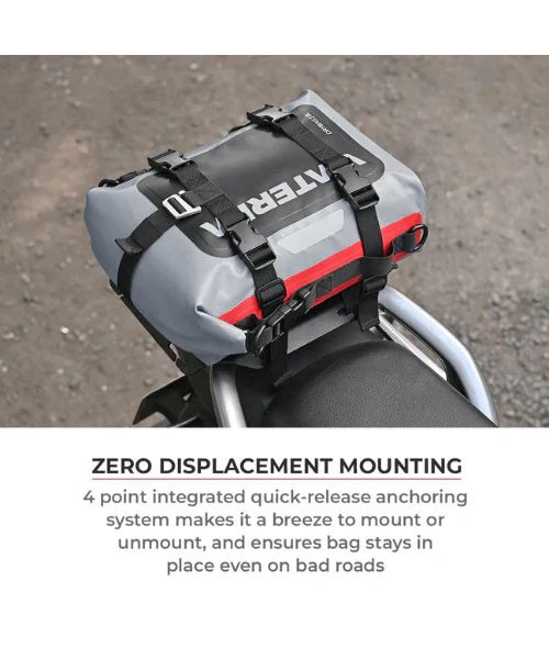 Viaterra 8L Universal Waterproof Tailbag Drybag - with Versatile Mounting - Image 10