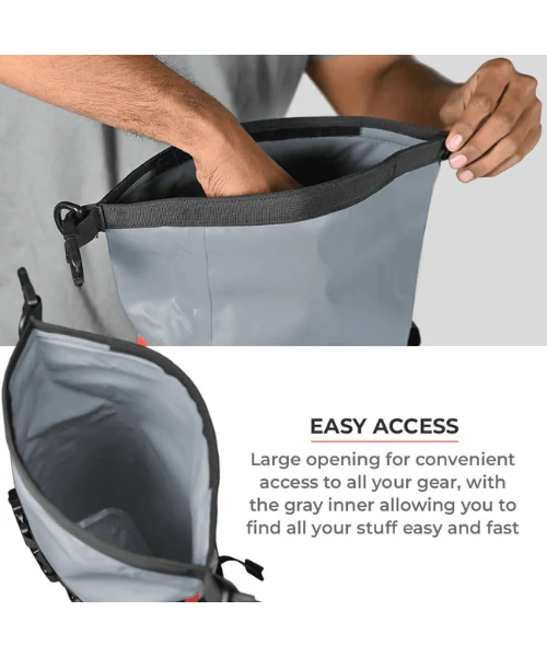 Viaterra 8L Universal Waterproof Tailbag Drybag - with Versatile Mounting - Image 9