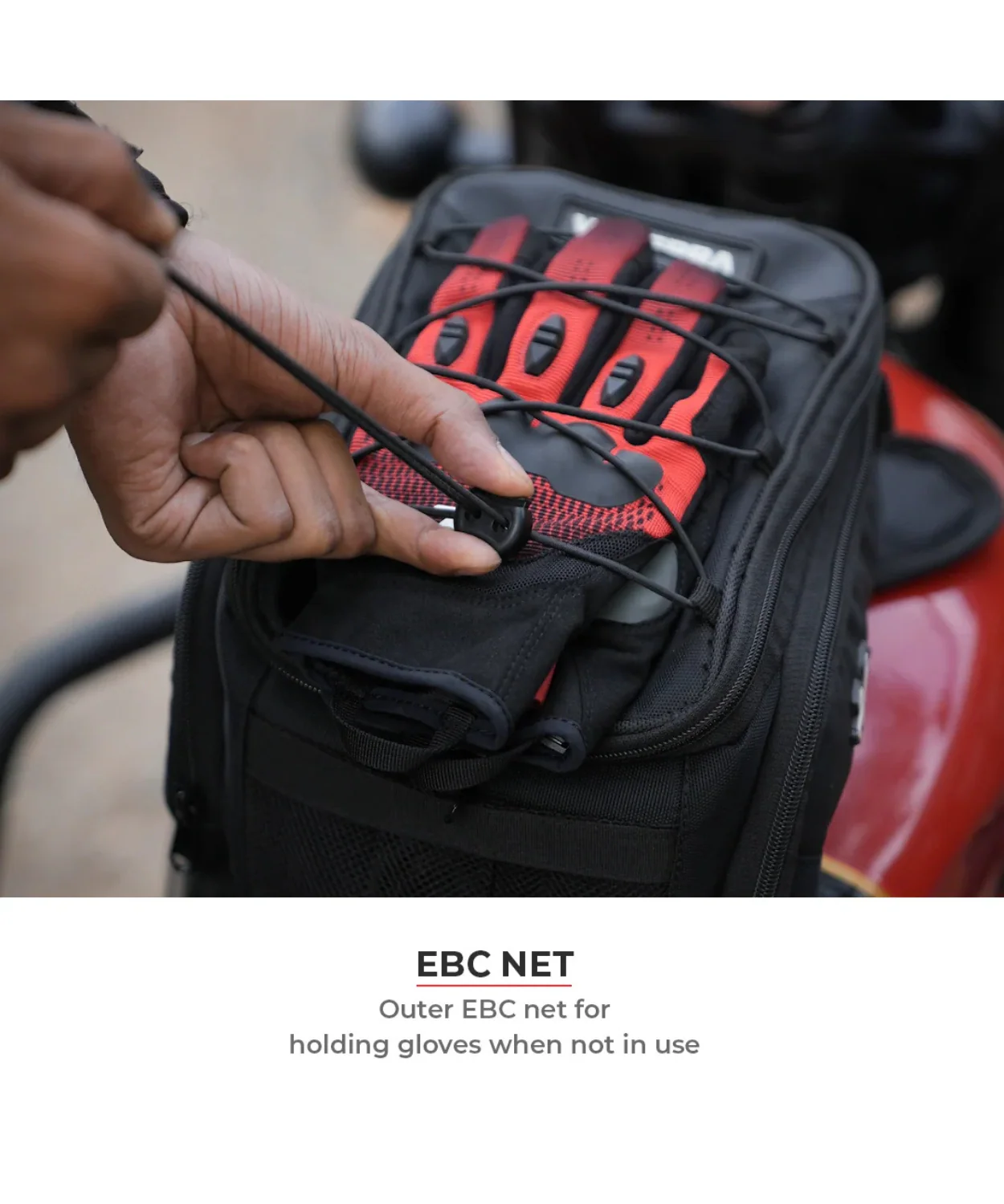 Viaterra Ace Magnetic Tank Bag - Black - Image 4
