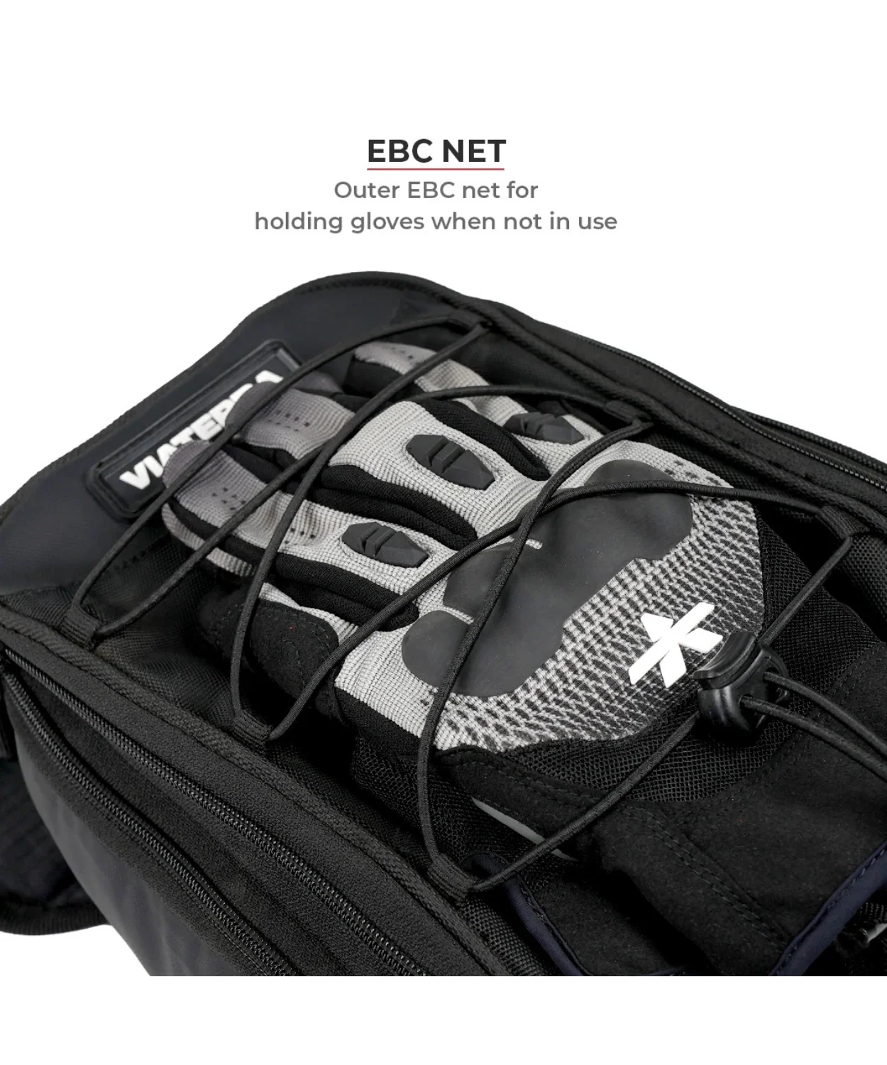 Viaterra Ace Non Magnetic Tank Bag - Black - Image 7