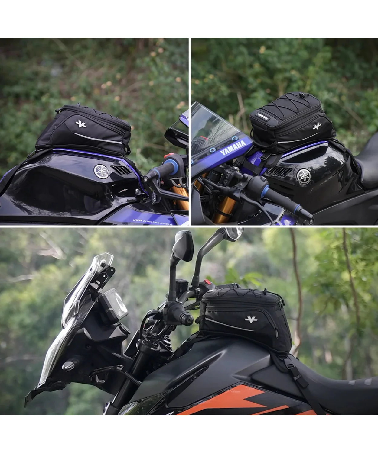 Viaterra Ace Non Magnetic Tank Bag - Black - Image 9