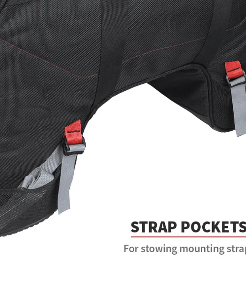 Viaterra Claw 72 Ltr Waterproof Tailbag - Orange - Image 3