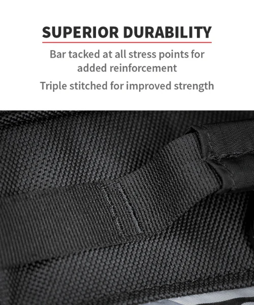 Viaterra Claw Mini 48L Waterproof Tail Bag - Black - Image 7