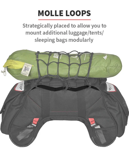 Viaterra Claw Mini 48L Waterproof Tail Bag - Orange - Image 15