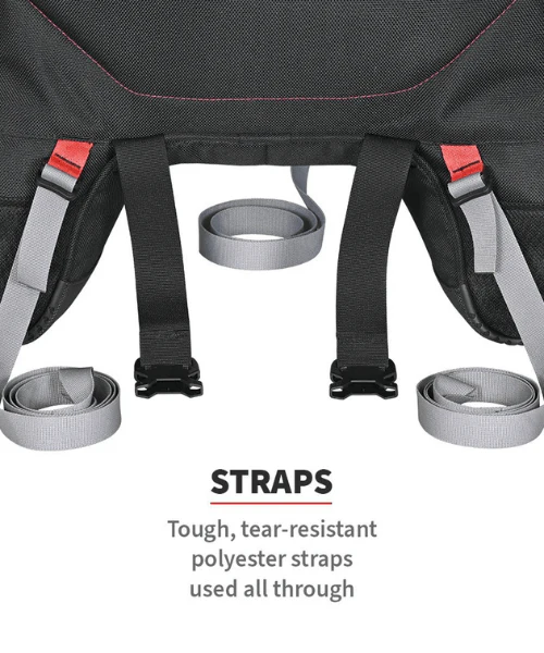 Viaterra Claw Mini 48L Waterproof Tail Bag - Orange - Image 3