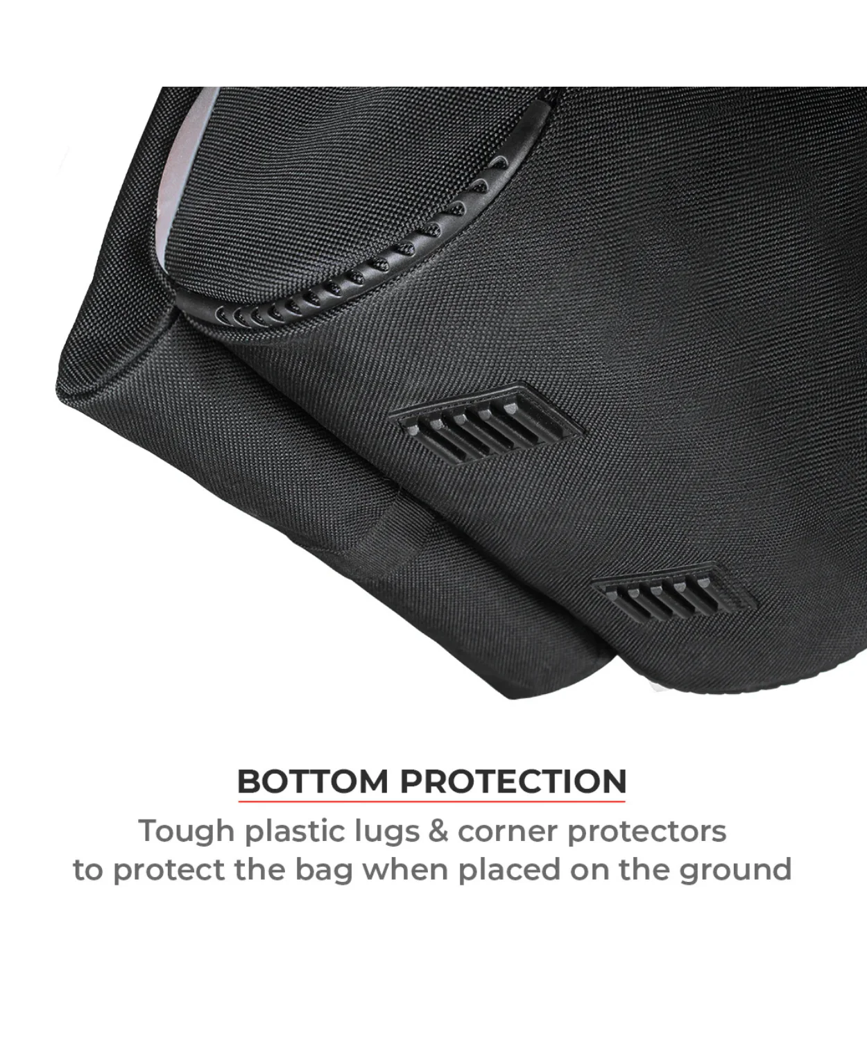 Viaterra Claw Mini Univarsal Non Waterproof Motorcycle Tailbag - Black - Image 13