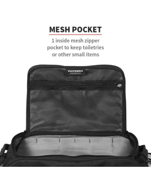 Viaterra Claw Universal Non Waterproof Motorcycle Tailbag - Black - Image 10