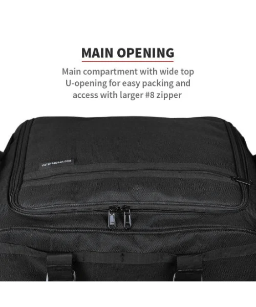 Viaterra Claw Universal Non Waterproof Motorcycle Tailbag - Black - Image 7