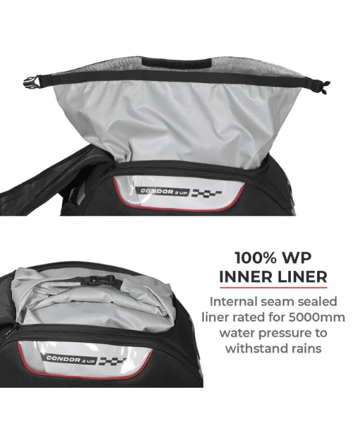Viaterra Condor 2 Up 100% Waterproof Saddlebag - Image 7