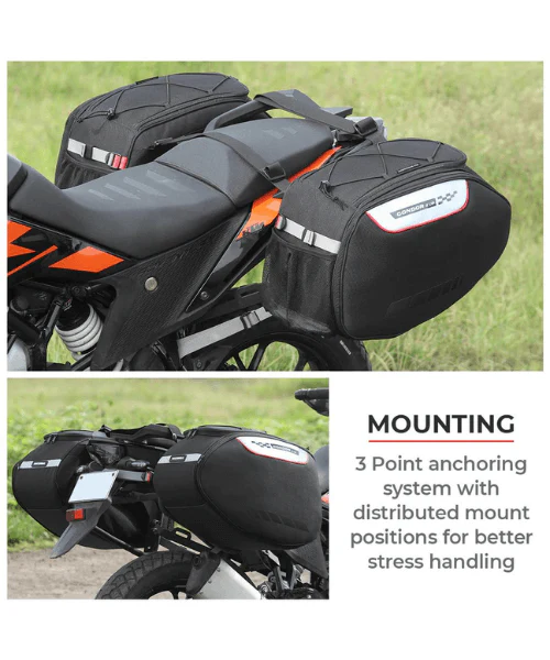 Viaterra Condor 2 Up 100% Waterproof Saddlebag - Image 8
