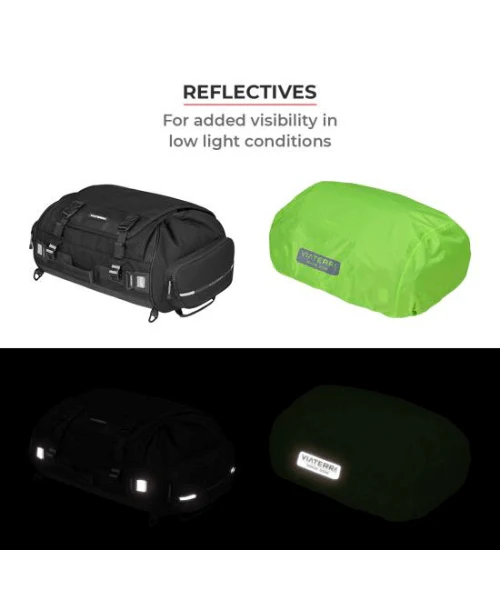 Viaterra Hammerhead 45L Motorcycle Tailbag - Image 10