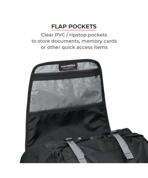 Viaterra Hammerhead 45L Motorcycle Tailbag - Image 16