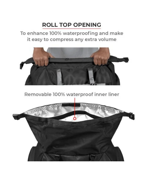 Viaterra Hammerhead 45L Motorcycle Tailbag - Image 2