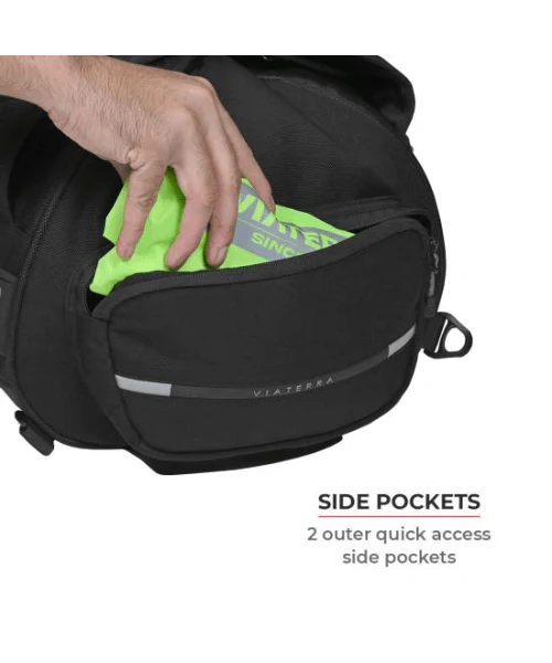 Viaterra Hammerhead 45L Motorcycle Tailbag - Image 7
