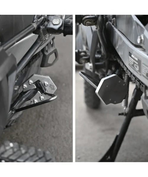 Viaterra Hero X Pulse Sidestand Shoe - Silver - Image 5