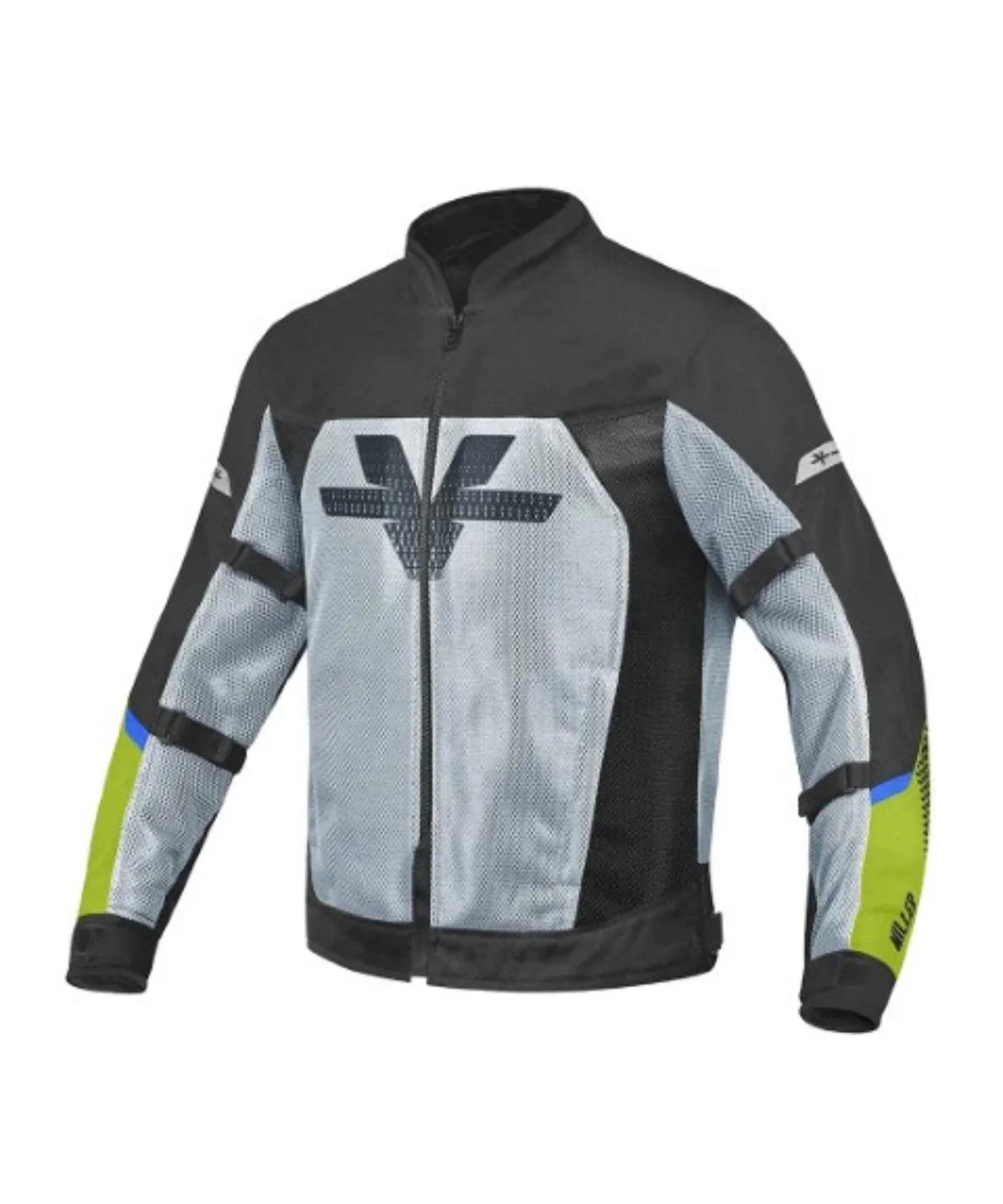 Viaterra Miller Urban Mesh Motorcycle Riding Jacket - Green - Image 2