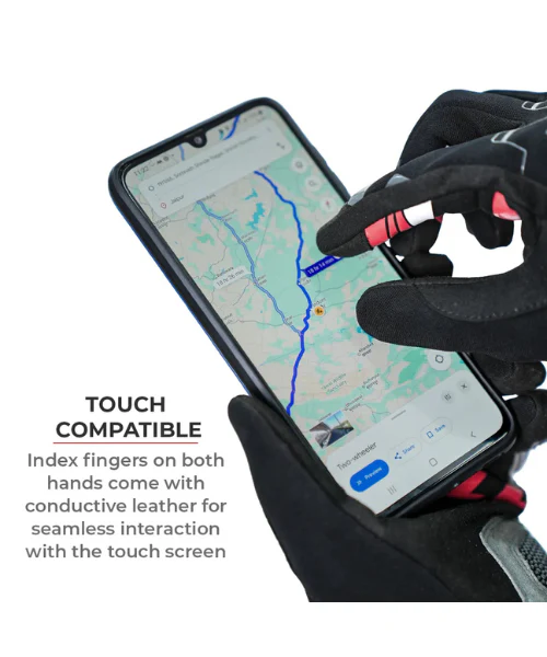 Viaterra Roost V2 Offroad Motorcycle Gloves - Aqua - Image 12