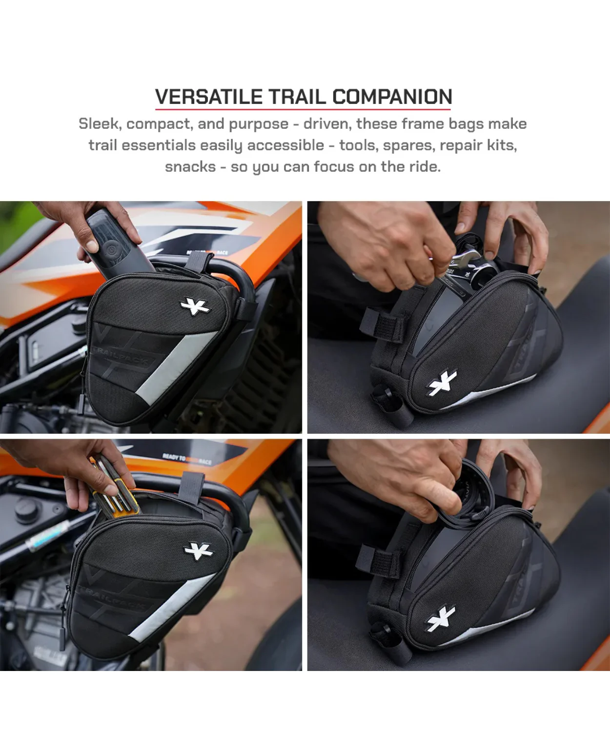 Viaterra Gen 2 Trailpack for KTM Adventure / Enduro 250 / 390 (Set of 2) - 2025 Model - Image 4