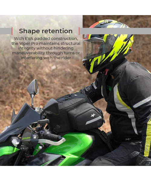 Viaterra Viper Pro Motorcycle Non Magnetic Tank Bag - Universal - Image 5