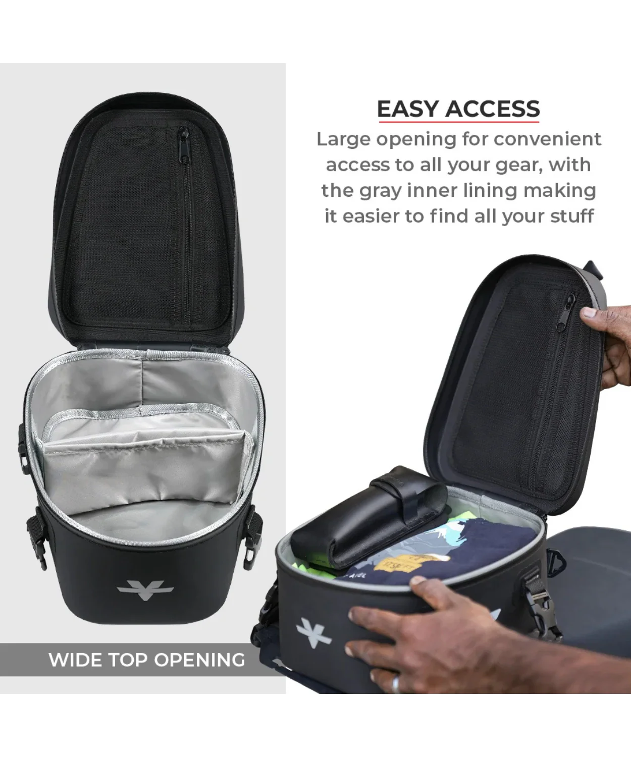 Viaterran 100% Waterproof 6L Tail/Seat Bag - Universal - Image 13