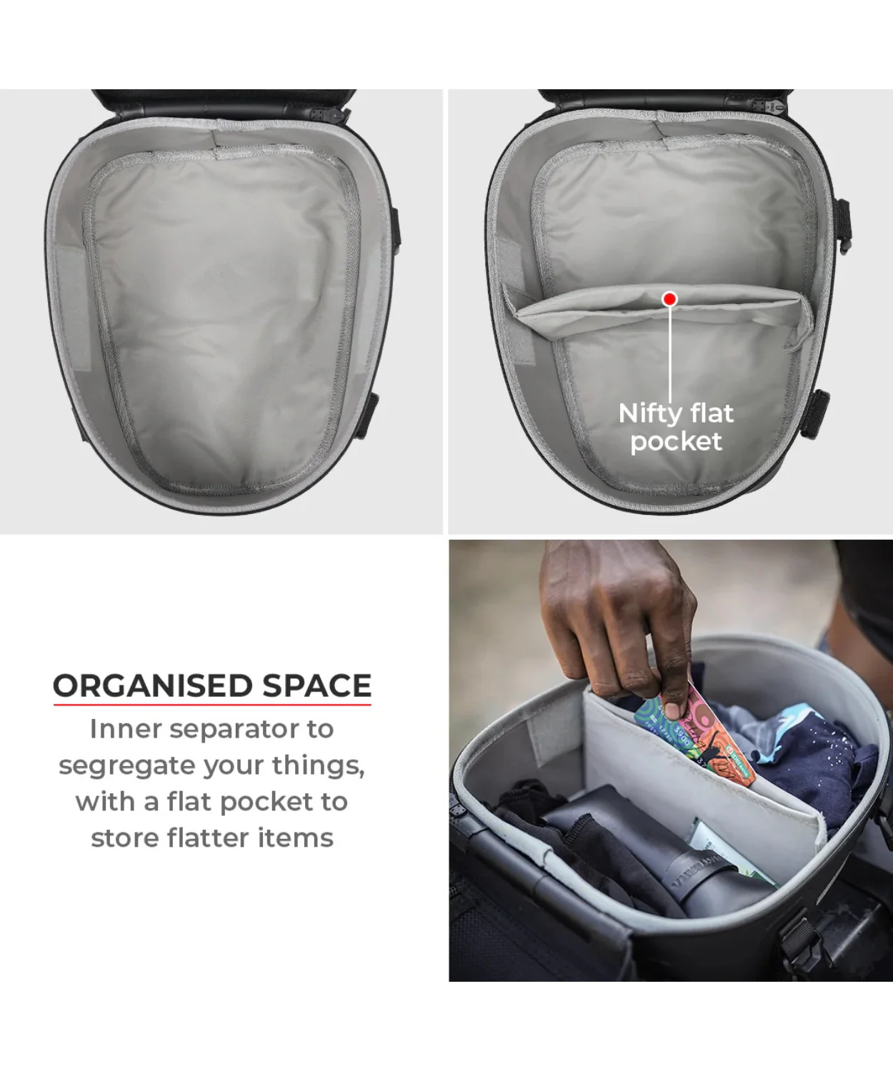 Viaterran 100% Waterproof 6L Tail/Seat Bag - Universal - Image 2