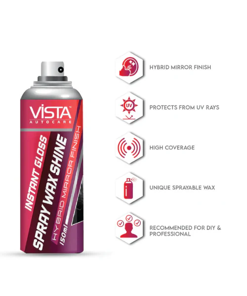 Vista Spray Wax Shine - 150ml - Image 3