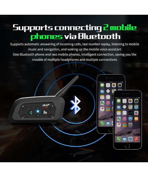 Ejeas Vnetphone V6 Pro Bluetooth Intercom (1 Yr Warranty) - Image 12